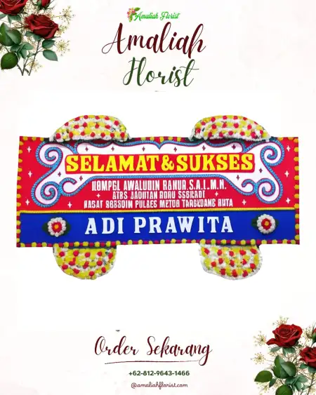 Papan Bunga Ucapan Selamat Grogolpenatus